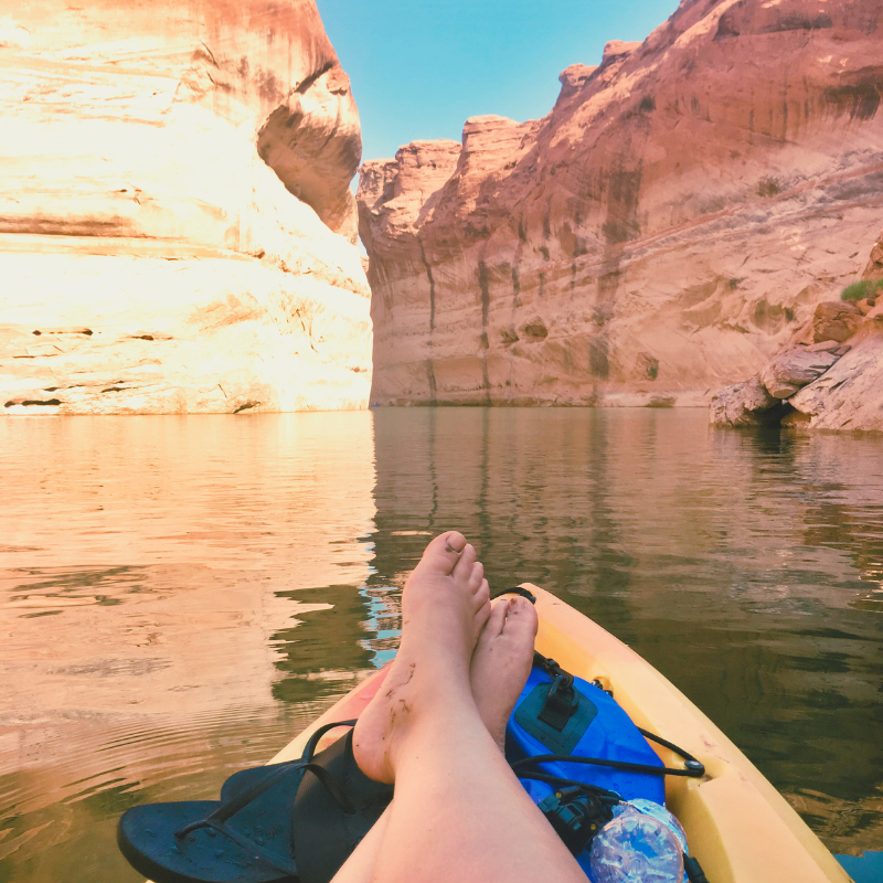 Travel Branyik kayaking in Arizona