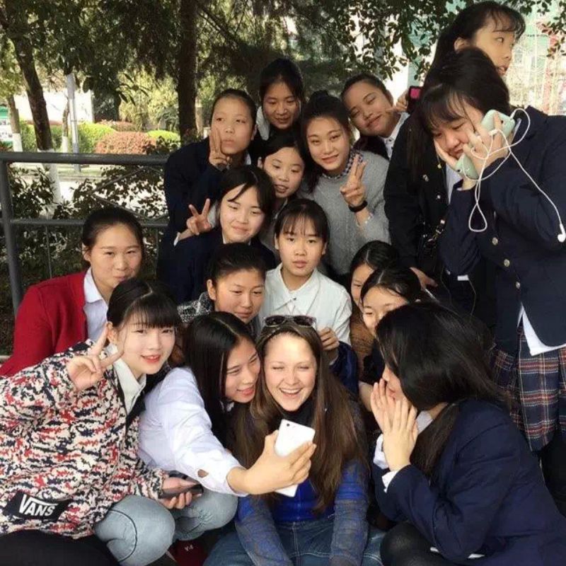 Florence Grad Teaches in China