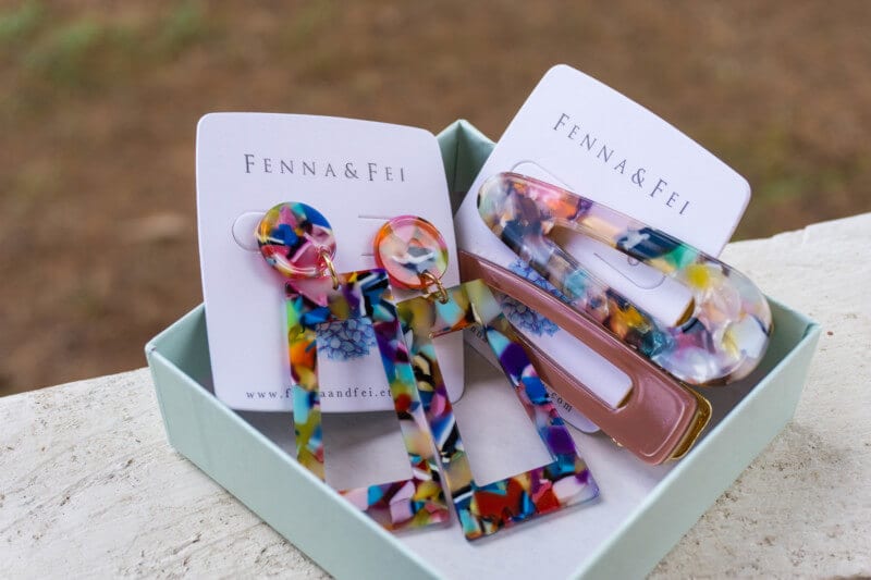 Fenna&Fei Eco-Friendly and Plant-Based Acetate Jewelry